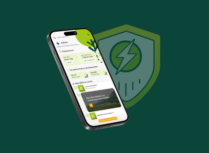 Téléchargez l’app Energic<br />et suivez vos performances
